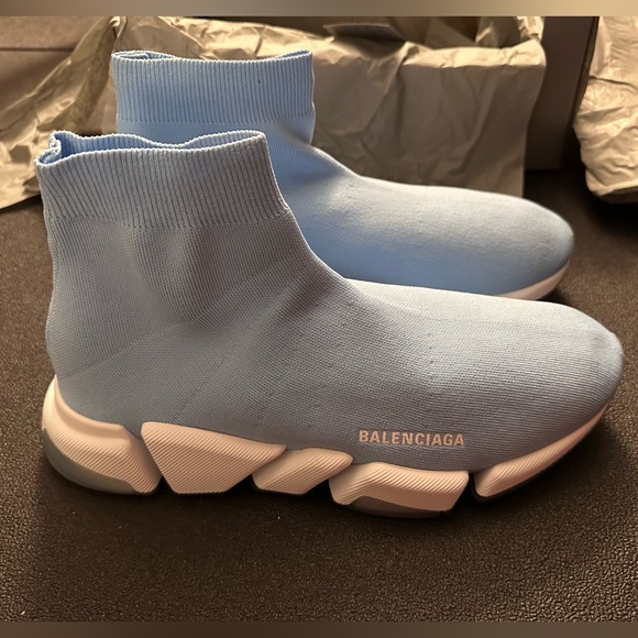 Authentic Balenciaga Men’s Speed 2.0 high-top sneakers - Picture 6 of 11